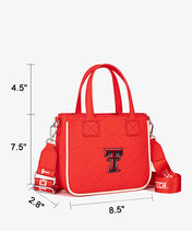 Texas Tech University Red Raiders Tote Bag with Coin Pouch