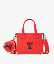 Texas Tech University Red Raiders Tote Bag with Coin Pouch