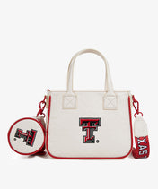 Texas Tech University Red Raiders Tote Bag with Coin Pouch