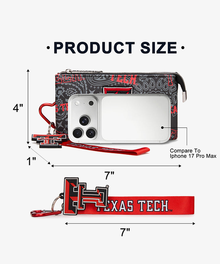 Texas Tech University Red Raiders Wristlet Wallet