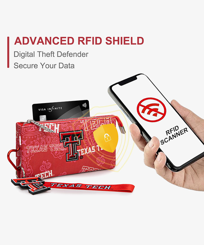 Texas Tech University Red Raiders Wristlet Wallet