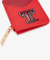Texas Tech University Red Raiders Zip Card Case