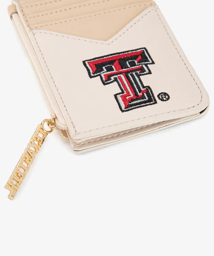 Texas Tech University Red Raiders Zip Card Case