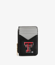 Texas Tech University Red Raiders Zip Card Case