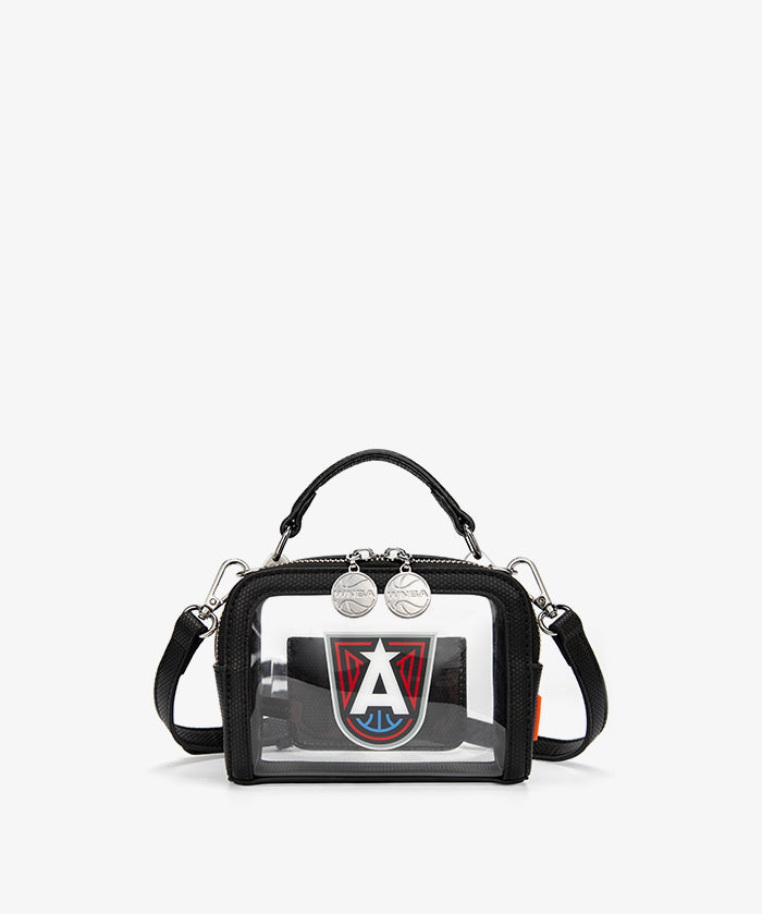 WNBA Atlanta Dream Mini Clear Crossbody Bag