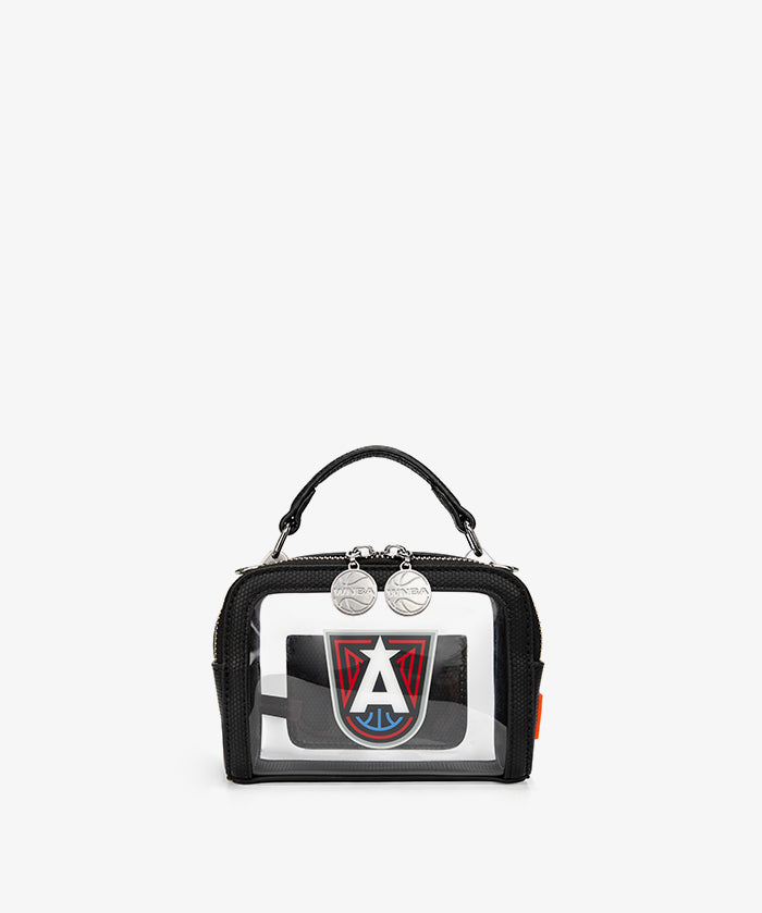 WNBA Atlanta Dream Mini Clear Crossbody Bag