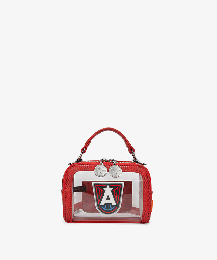 WNBA Atlanta Dream Mini Clear Crossbody Bag