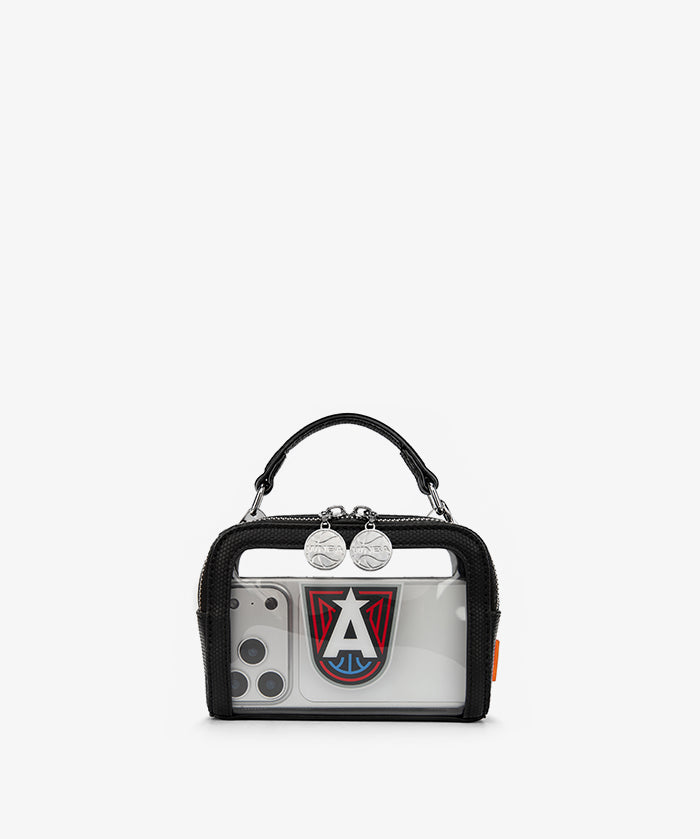 WNBA Atlanta Dream Mini Clear Crossbody Bag