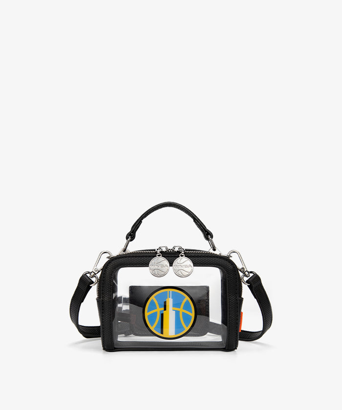 WNBA Chicago Sky Mini Clear Crossbody Bag