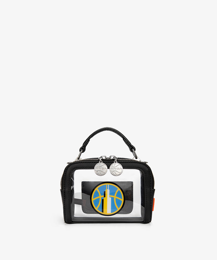 WNBA Chicago Sky Mini Clear Crossbody Bag
