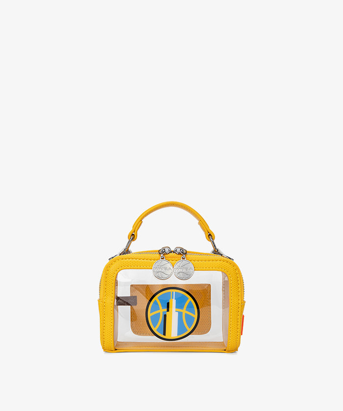 WNBA Chicago Sky Mini Clear Crossbody Bag