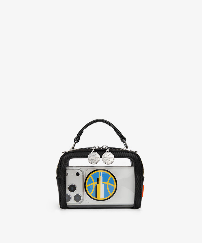 WNBA Chicago Sky Mini Clear Crossbody Bag