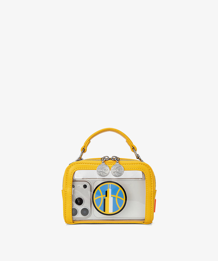 WNBA Chicago Sky Mini Clear Crossbody Bag