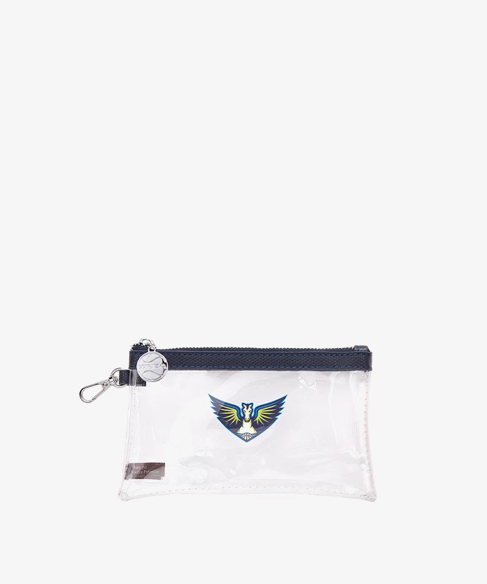 WNBA Dallas Wings Clear Wristlet Set