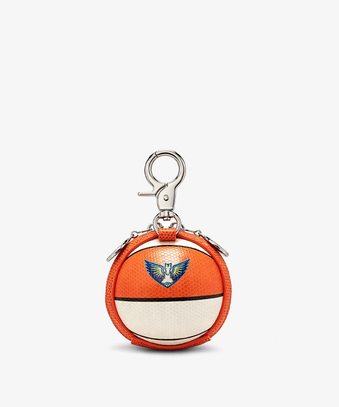 WNBA Dallas Wings Mini Basketball Keychain Pouch
