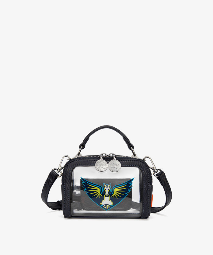 WNBA Dallas Wings Mini Clear Crossbody Bag