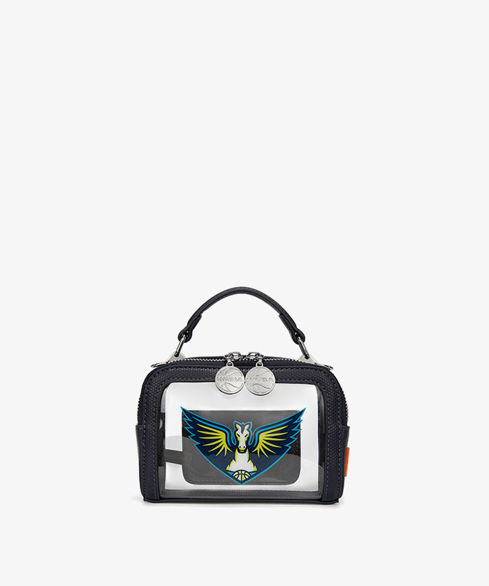WNBA Dallas Wings Mini Clear Crossbody Bag