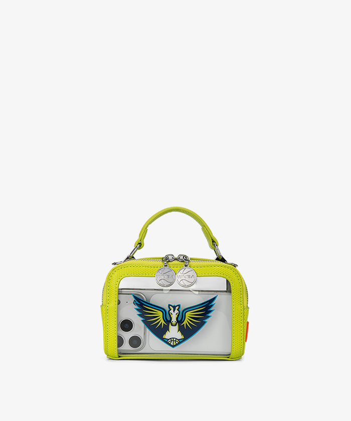 WNBA Dallas Wings Mini Clear Crossbody Bag