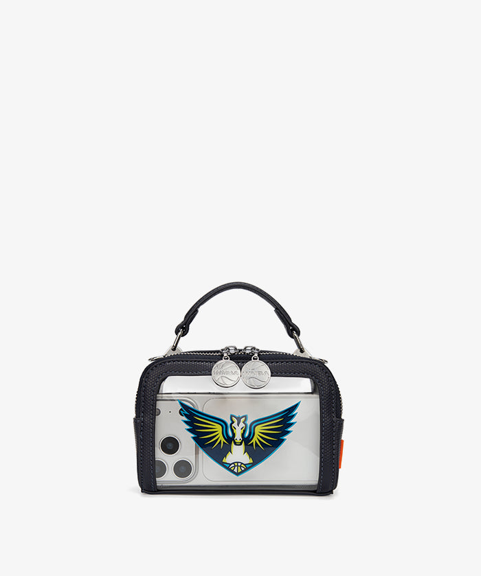 WNBA Dallas Wings Mini Clear Crossbody Bag