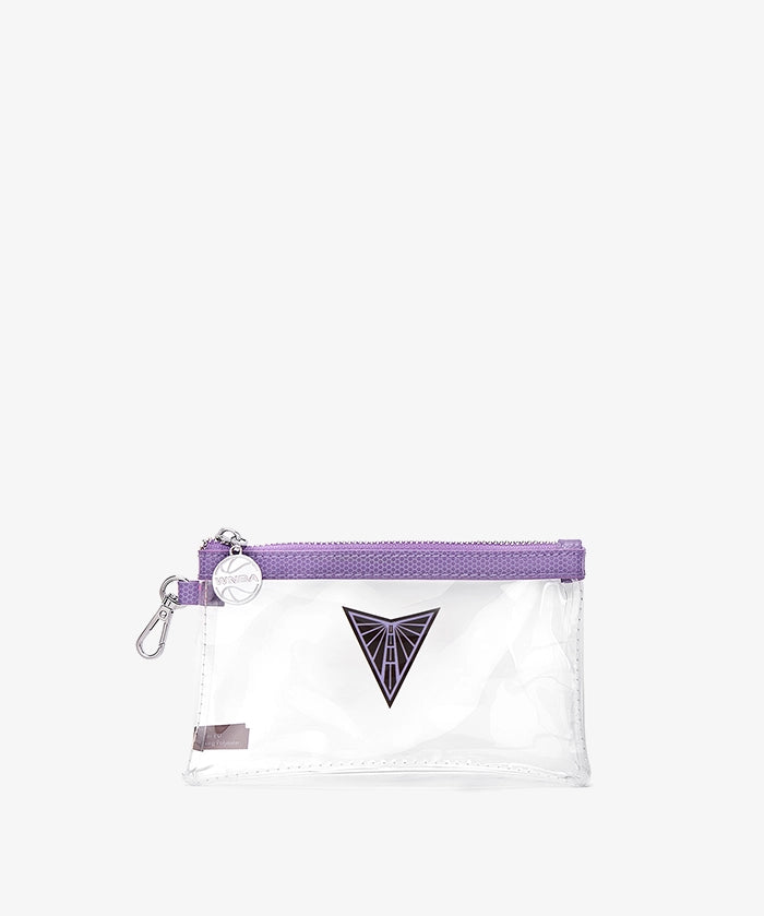 WNBA Golden State Valkyries Clear Wristlet Set