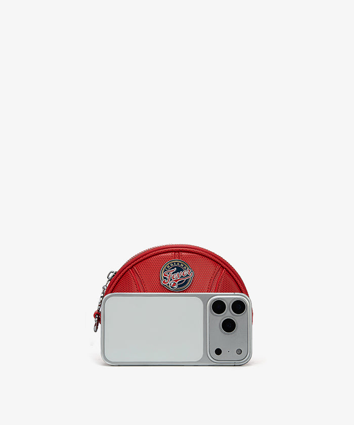 WNBA Indiana Fever Basketball Wristlet Wallet