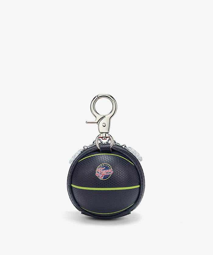 WNBA Indiana Fever Mini Basketball Keychain Pouch