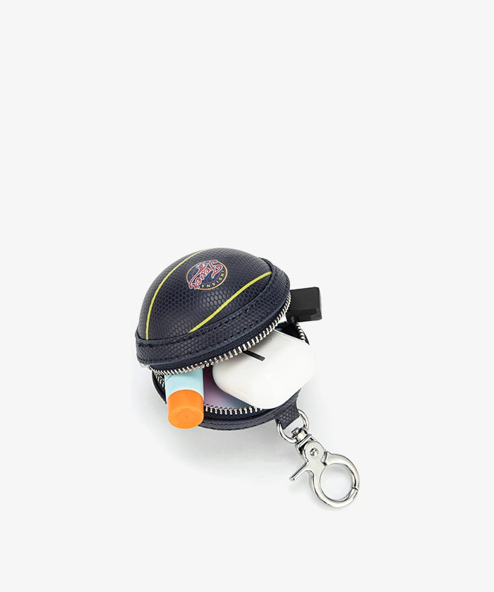 WNBA Indiana Fever Mini Basketball Keychain Pouch