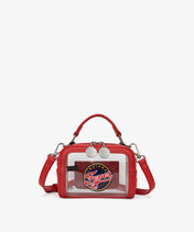WNBA Indiana Fever Mini Clear Crossbody Bag