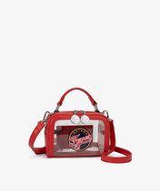 WNBA Indiana Fever Mini Clear Crossbody Bag