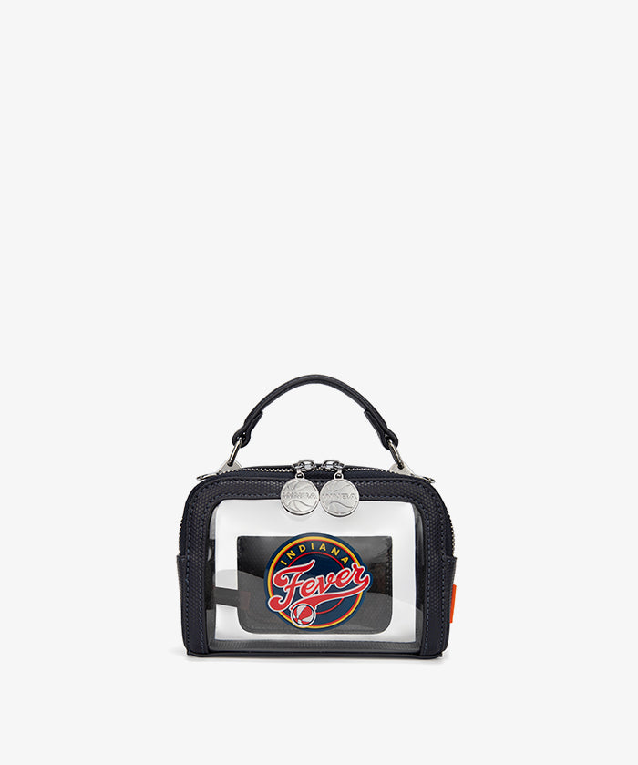 WNBA Indiana Fever Mini Clear Crossbody Bag