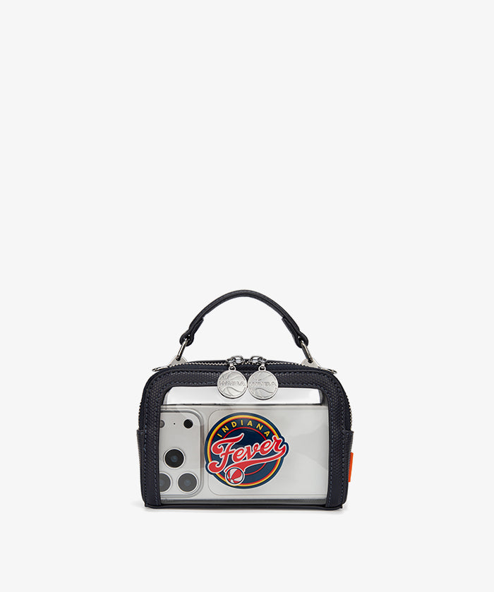 WNBA Indiana Fever Mini Clear Crossbody Bag