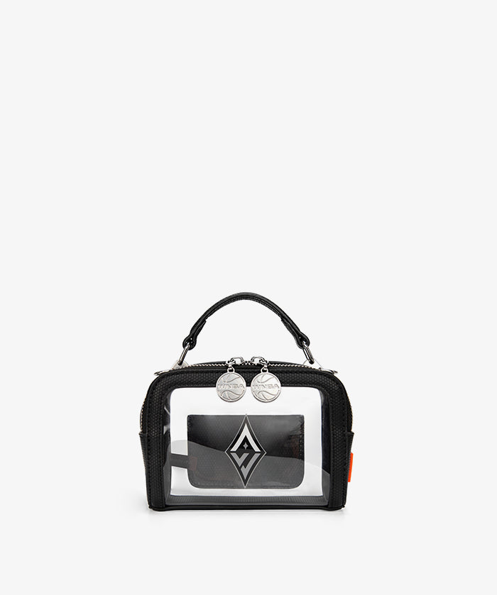 WNBA Las Vegas Aces Mini Clear Crossbody Bag