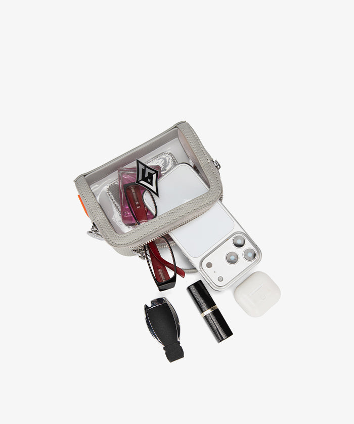 WNBA Las Vegas Aces Mini Clear Crossbody Bag