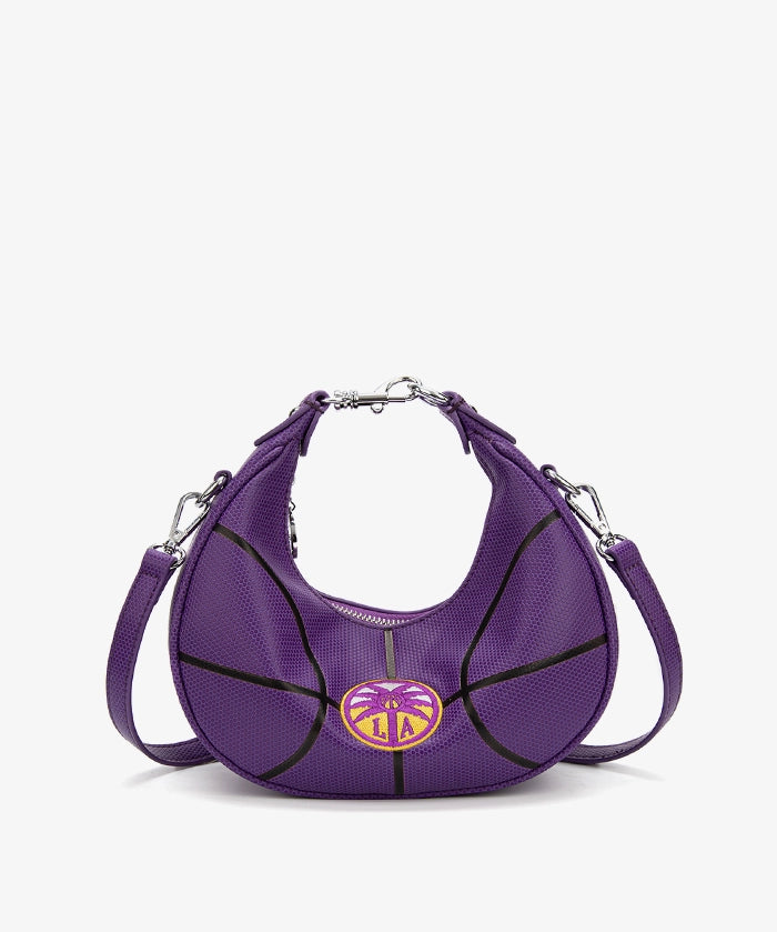 WNBA Los Angeles Sparks Basketball Crossbody Bag
