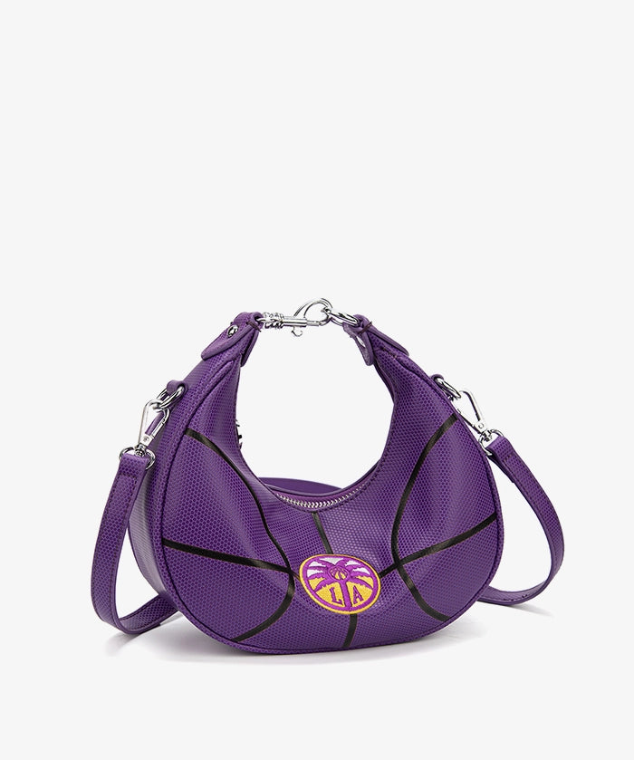 WNBA Los Angeles Sparks Basketball Crossbody Bag