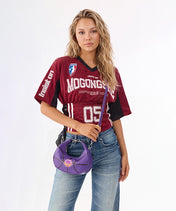 WNBA Los Angeles Sparks Basketball Crossbody Bag