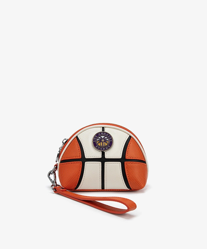 WNBA Los Angeles Sparks Basketball Wristlet Wallet