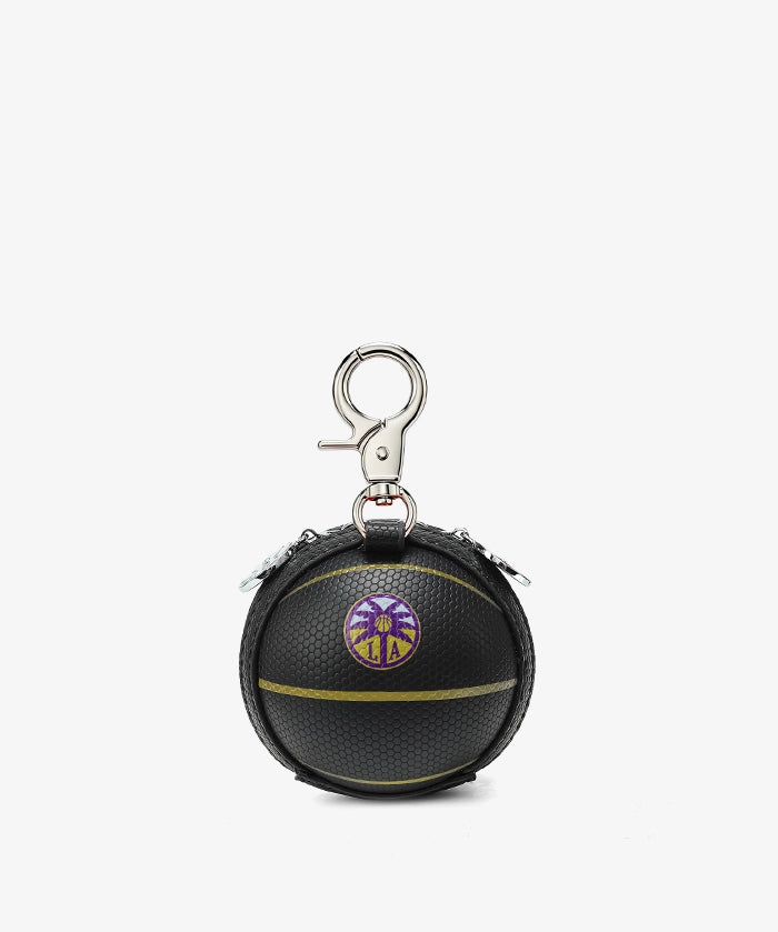WNBA Los Angeles Sparks Mini Basketball Keychain Pouch