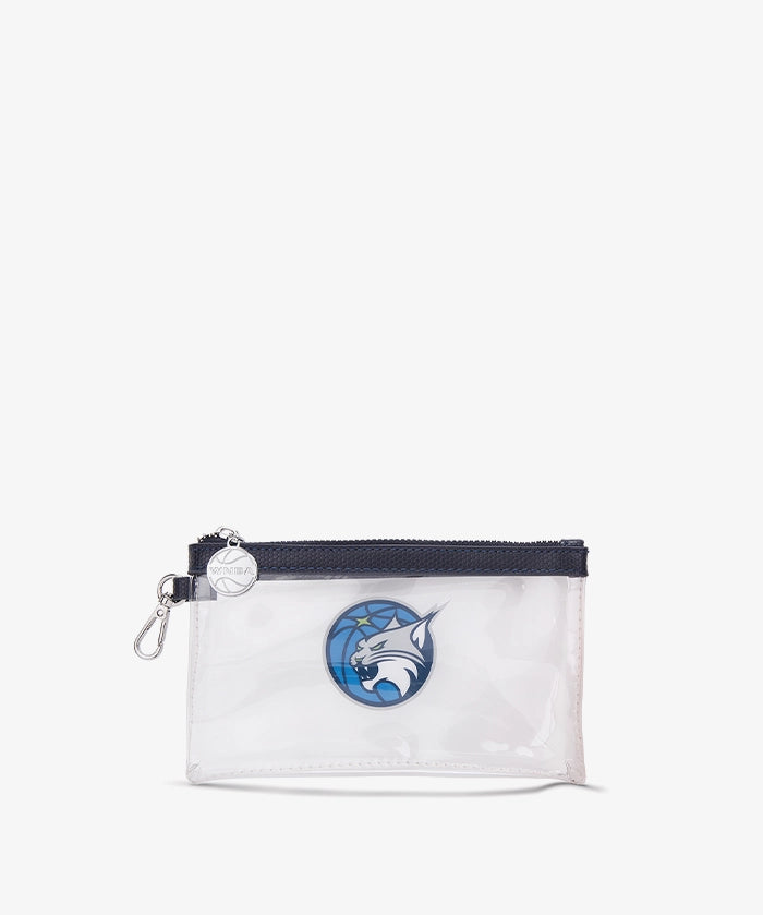 WNBA Minnesota Lynx Clear Wristlet Set