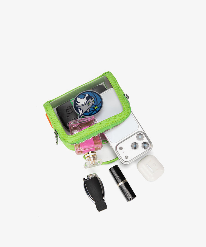 WNBA Minnesota Lynx Mini Clear Crossbody Bag