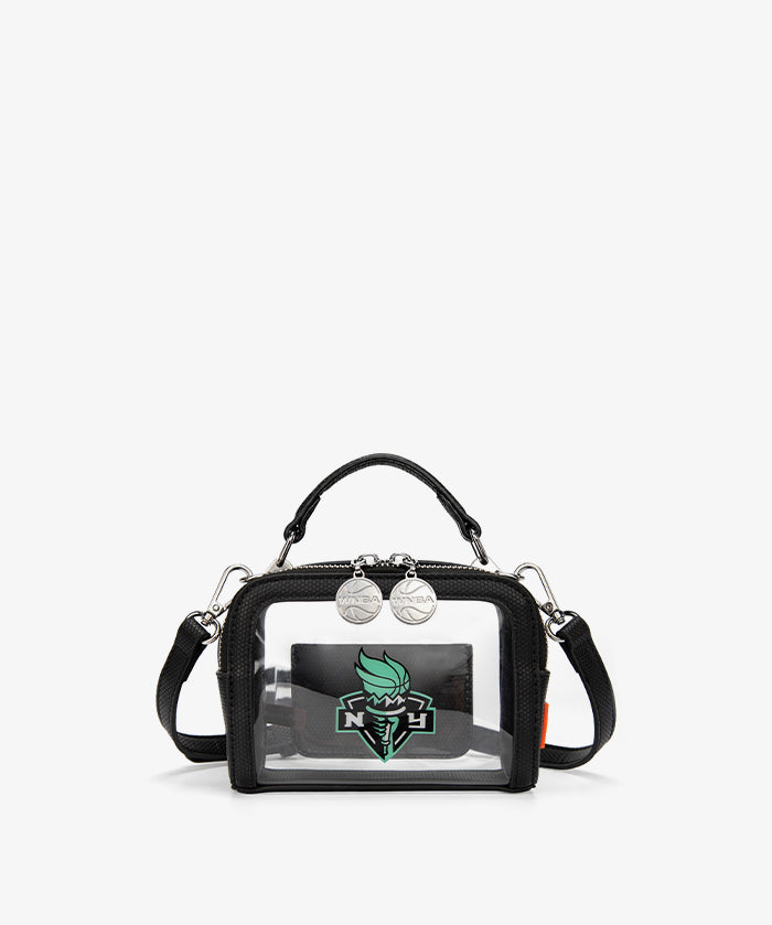 WNBA New York Liberty Mini Clear Crossbody Bag