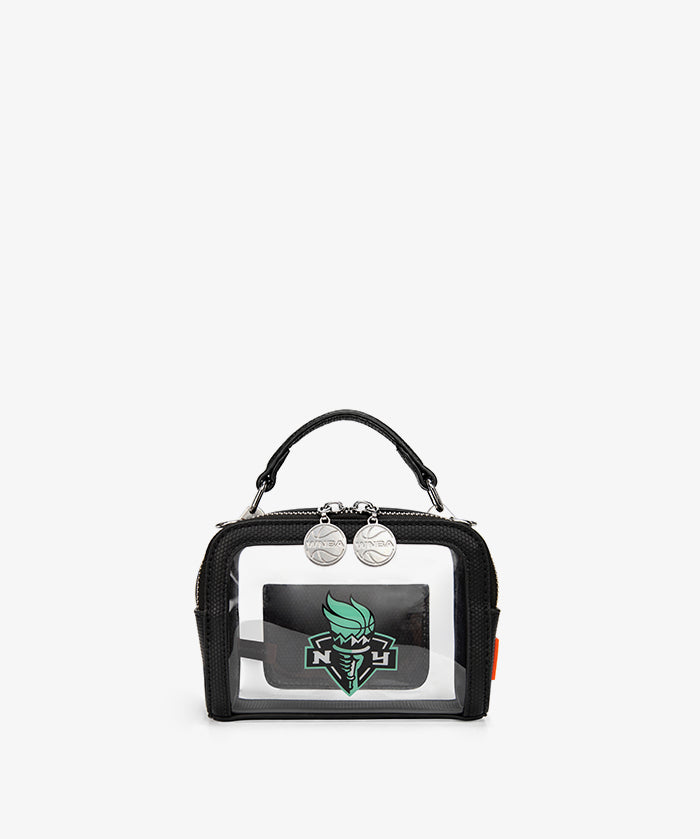 WNBA New York Liberty Mini Clear Crossbody Bag