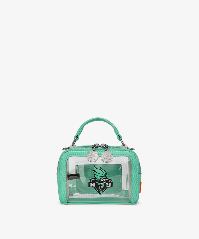 WNBA New York Liberty Mini Clear Crossbody Bag