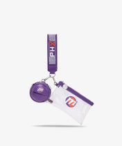 WNBA Phoenix Mercury Clear Wristlet Set