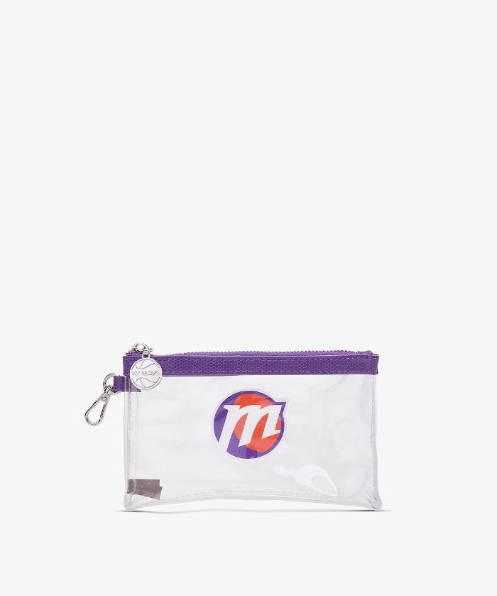 WNBA Phoenix Mercury Clear Wristlet Set