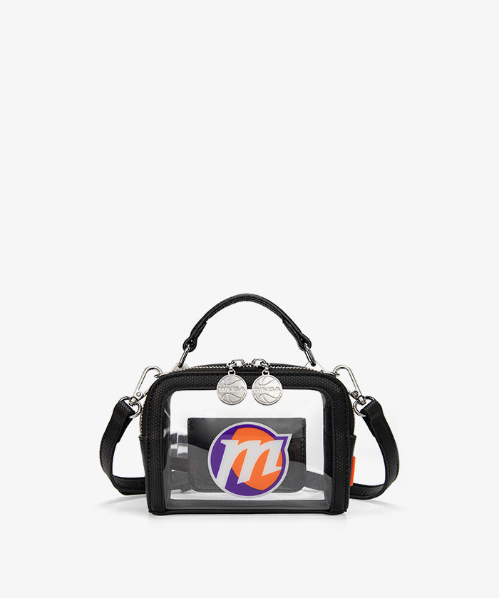 WNBA Phoenix Mercury Mini Clear Crossbody Bag