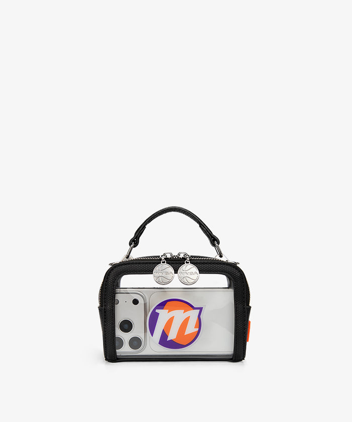 WNBA Phoenix Mercury Mini Clear Crossbody Bag