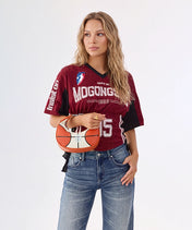WNBA Portland Fire Basketball Crossbody Bag