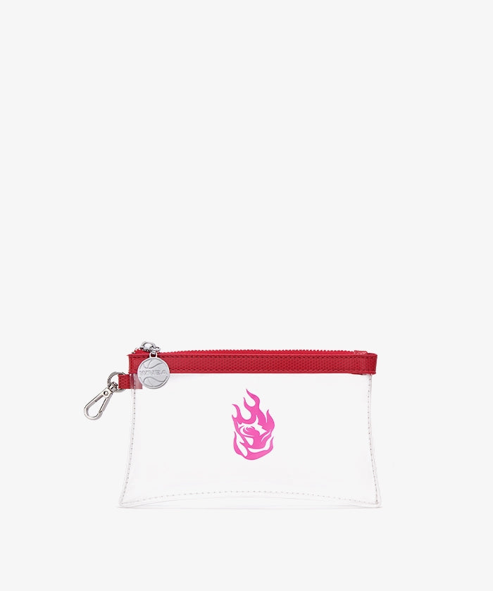 WNBA Portland Fire Clear Wristlet Set