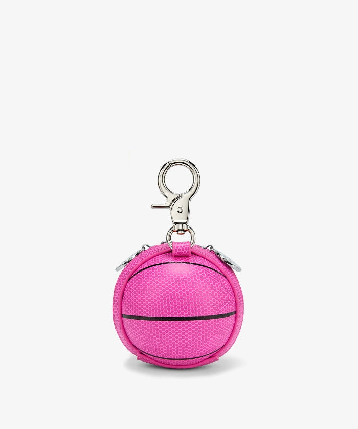 WNBA Portland Fire Mini Basketball Keychain Pouch
